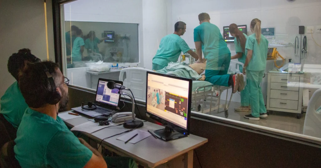 Estrutura de ensino da Faculdade Ciências Médicas de Minas Gerais